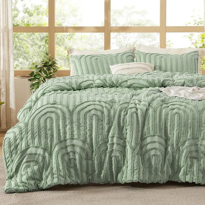 Boho Arch Quilt Bedding Set 3-Piece — 1 Quilt + 2 Shams, Ultra-Soft All-Season Coverlet