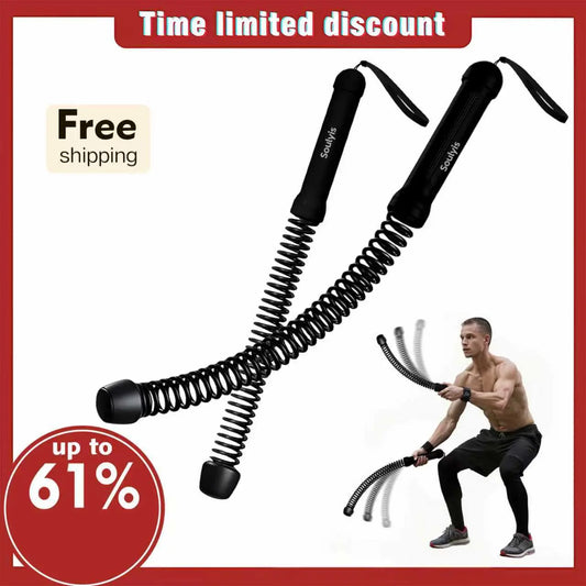 Cordless Battle Ropes for Full-Body Training — Portable Home Fitness Weight Ropes, Unisex Equipment, Summer Vibes Holiday Gift